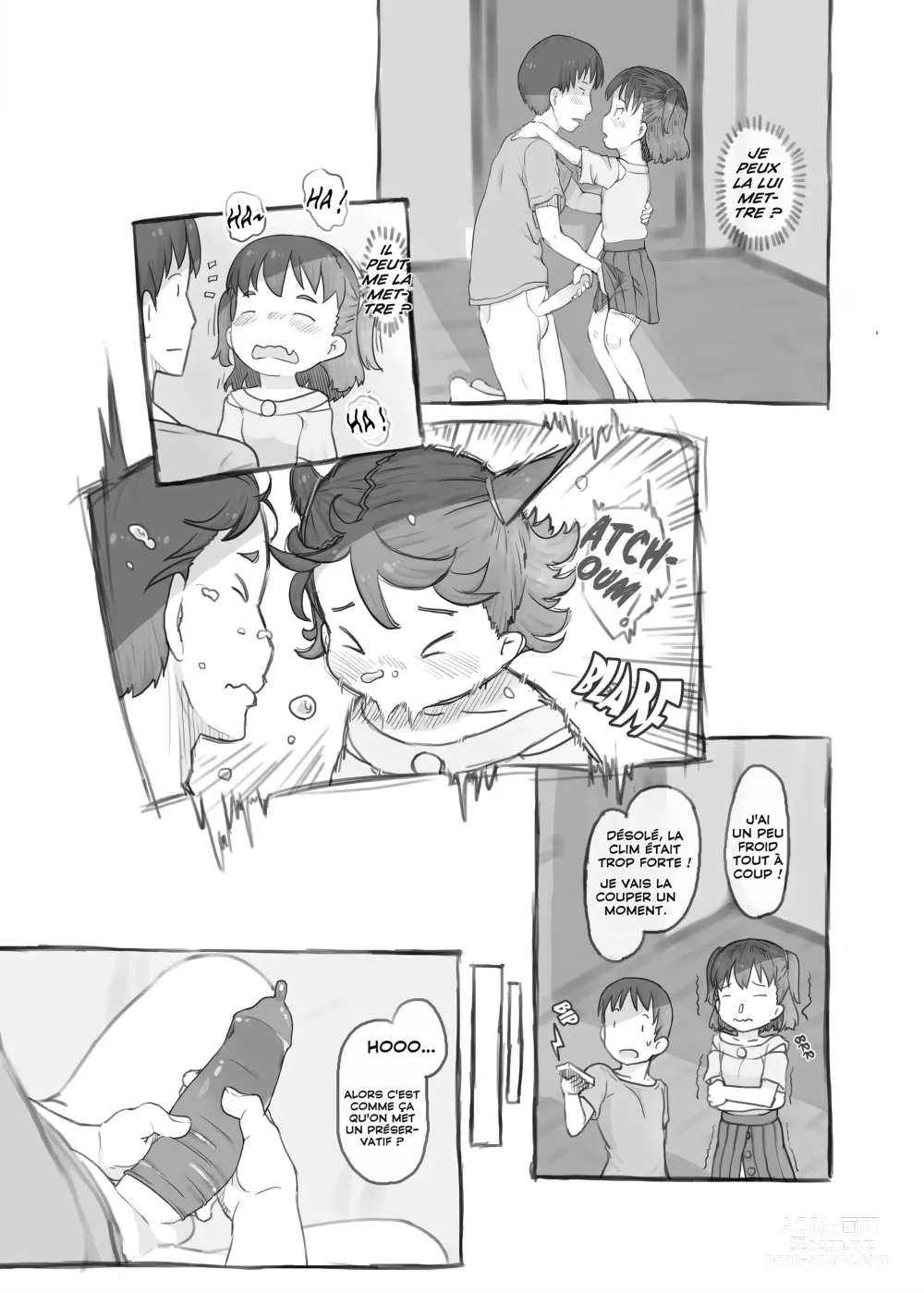 Page 36 of doujinshi Session branlette avec ma petite sœur ! (decensored)