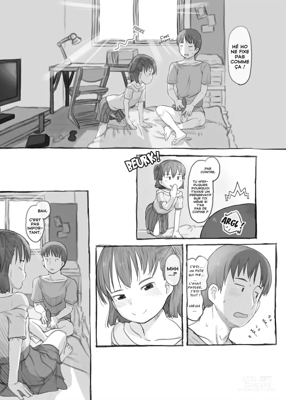 Page 37 of doujinshi Session branlette avec ma petite sœur ! (decensored)