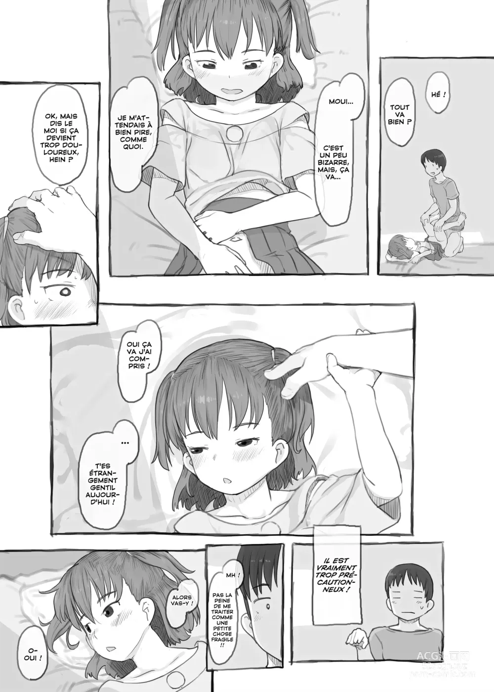 Page 40 of doujinshi Session branlette avec ma petite sœur ! (decensored)