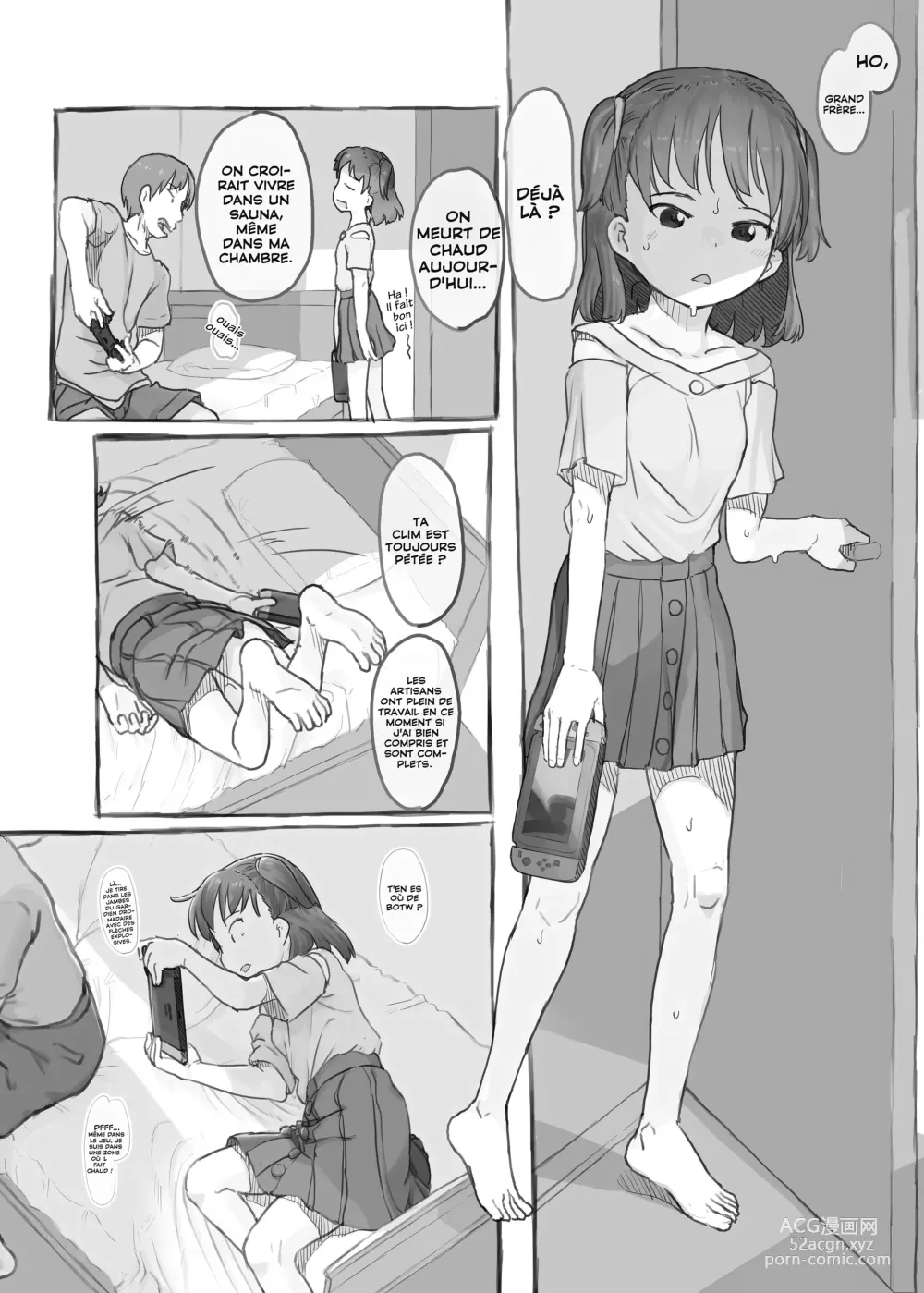 Page 5 of doujinshi Session branlette avec ma petite sœur ! (decensored)