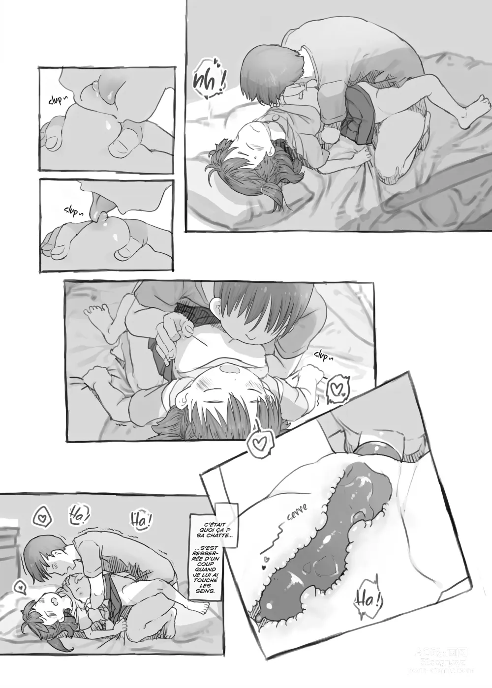 Page 43 of doujinshi Session branlette avec ma petite sœur ! (decensored)