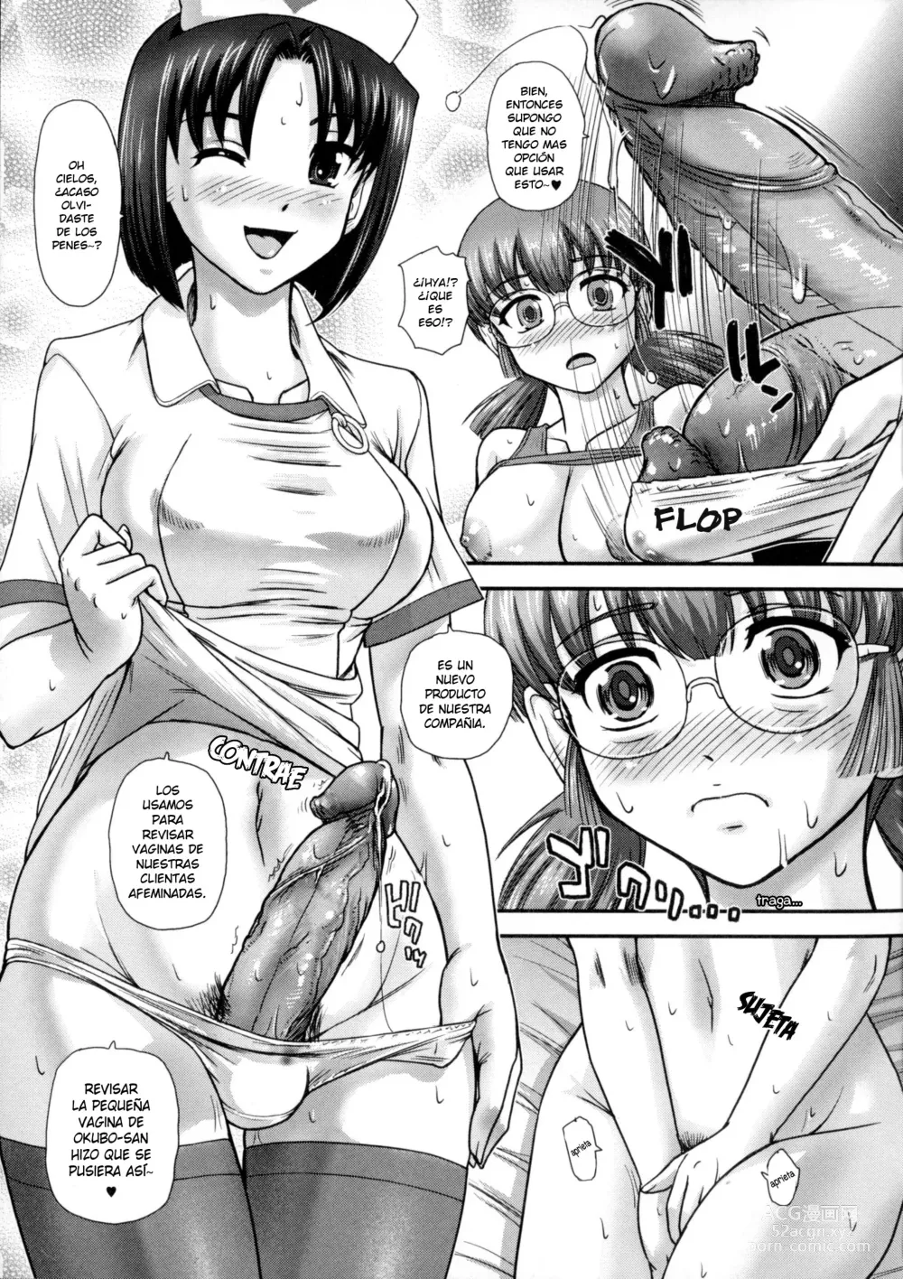 Page 9 of manga Feminization Call Center