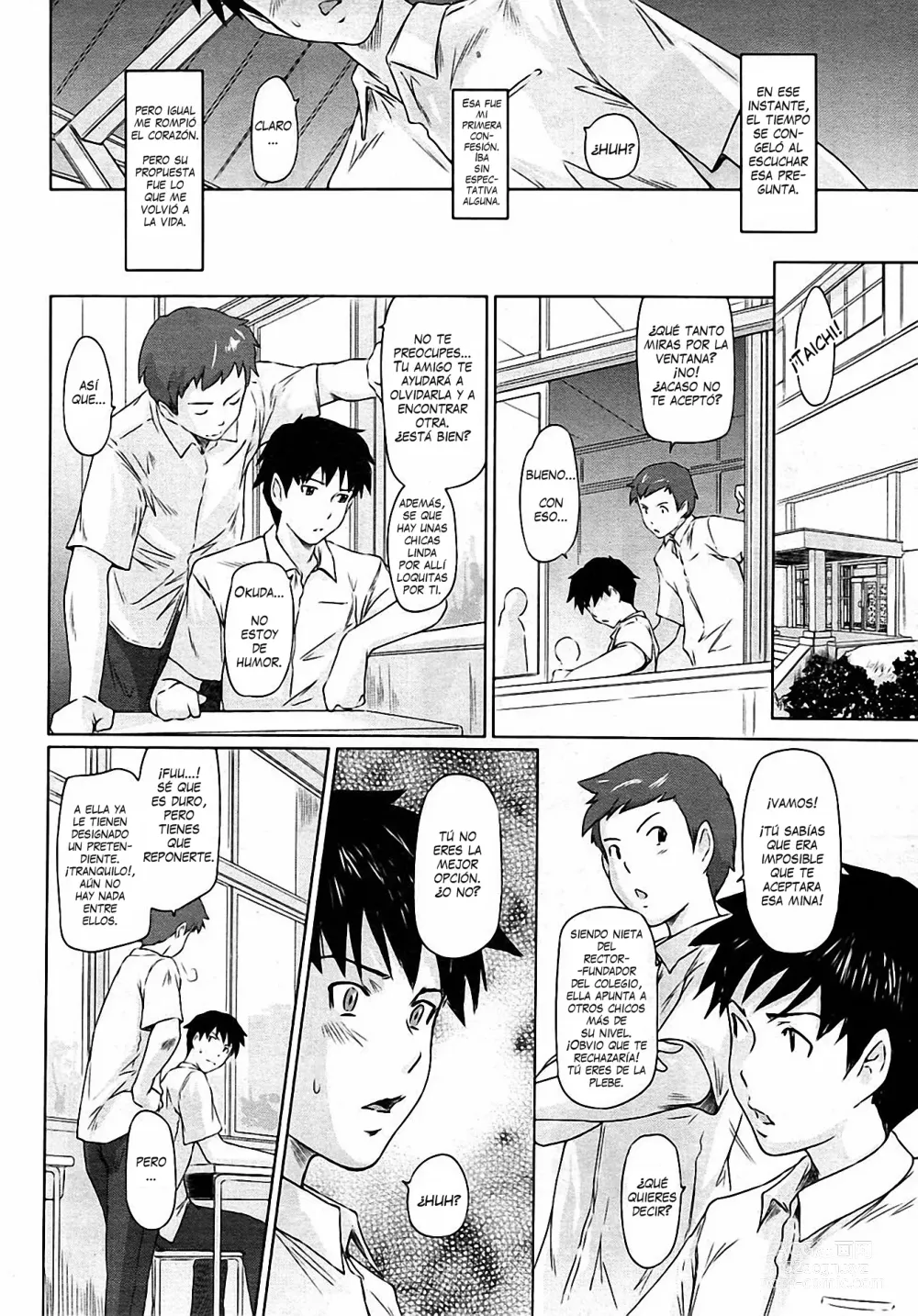 Page 2 of manga Curiosity Never Stops.