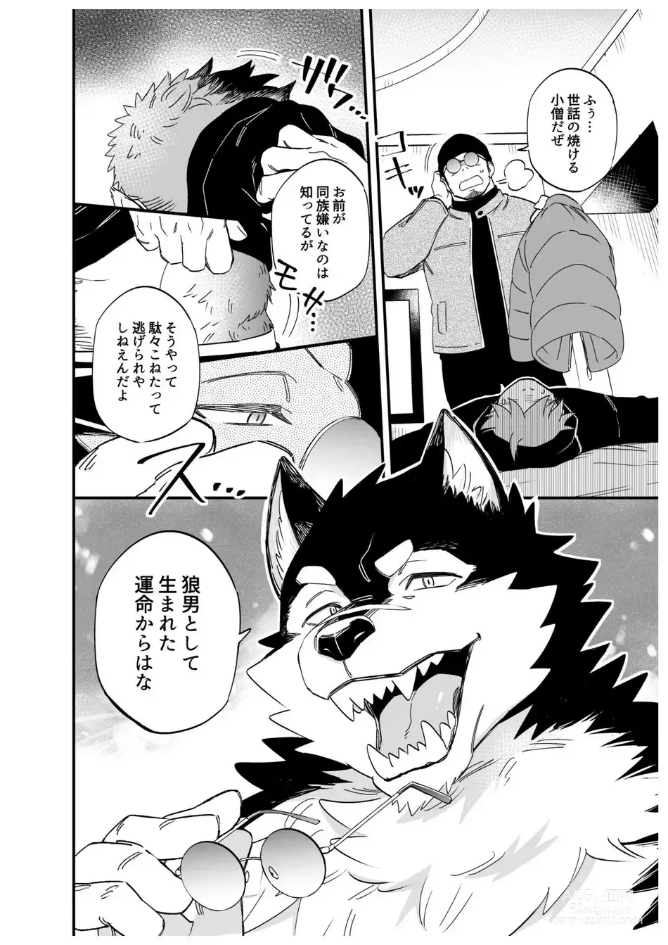 Page 5 of doujinshi Karisome Ookami