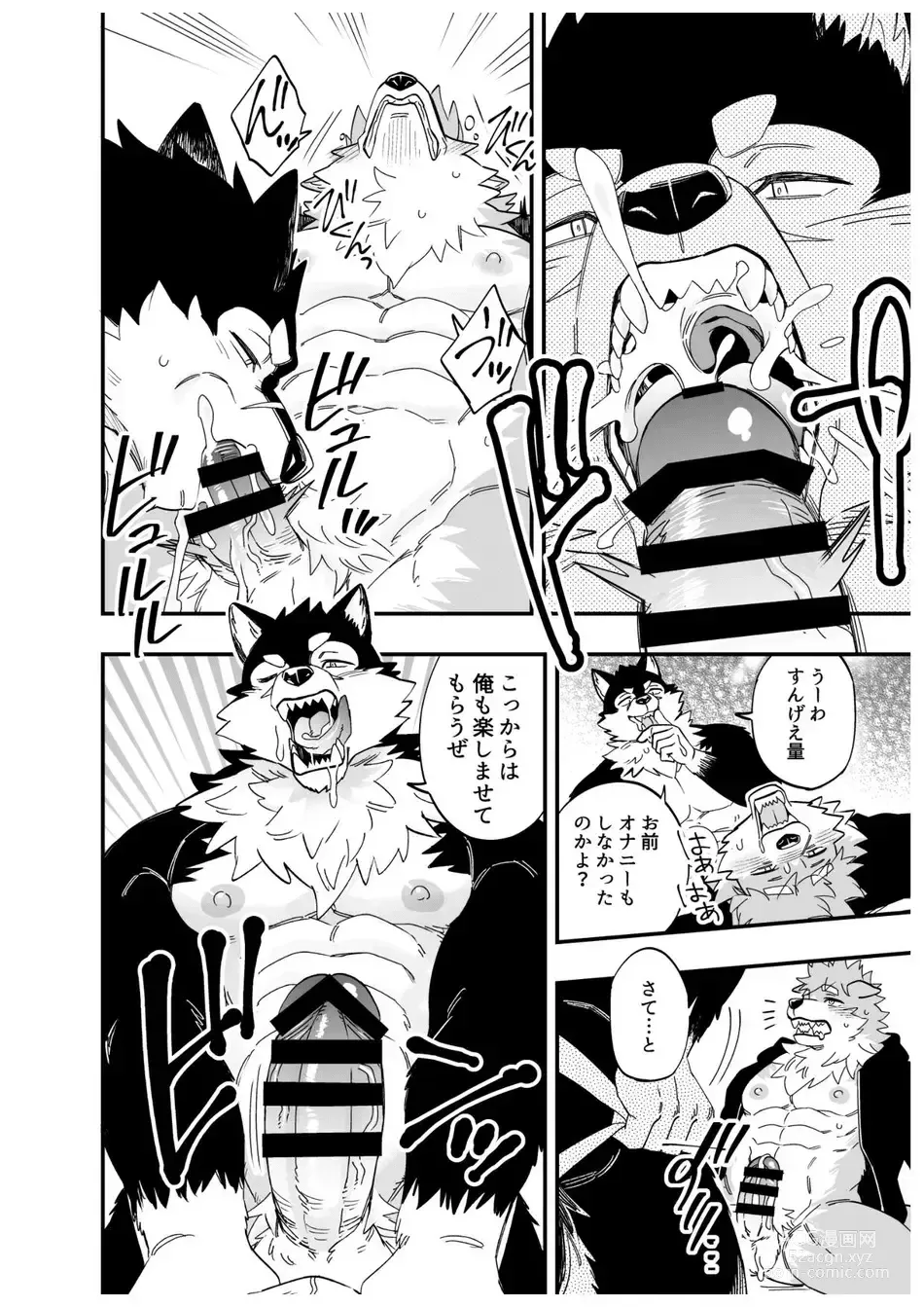 Page 9 of doujinshi Karisome Ookami