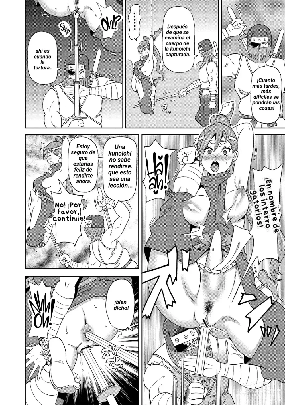 Page 10 of manga Shinmai Kunoichi Shinozaki-san.