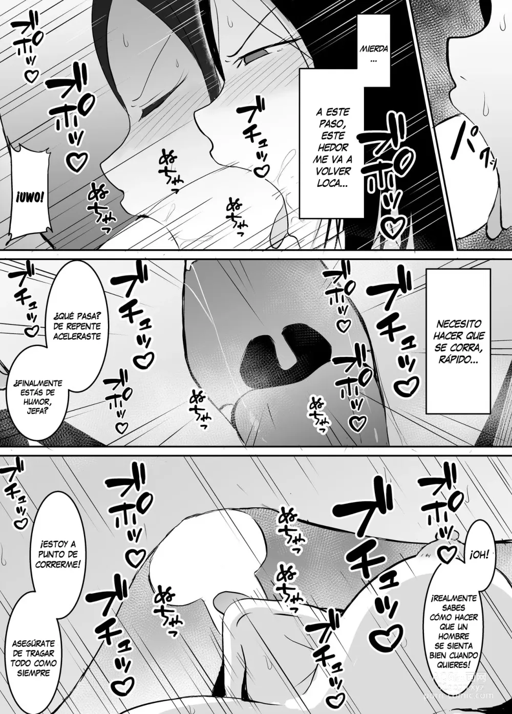 Page 18 of doujinshi Akogare no Onna Joushi ga Douryou no Charao ni Otosareru Hanashi