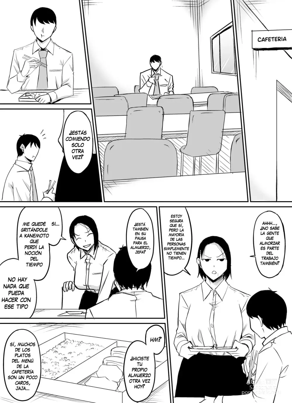 Page 7 of doujinshi Akogare no Onna Joushi ga Douryou no Charao ni Otosareru Hanashi