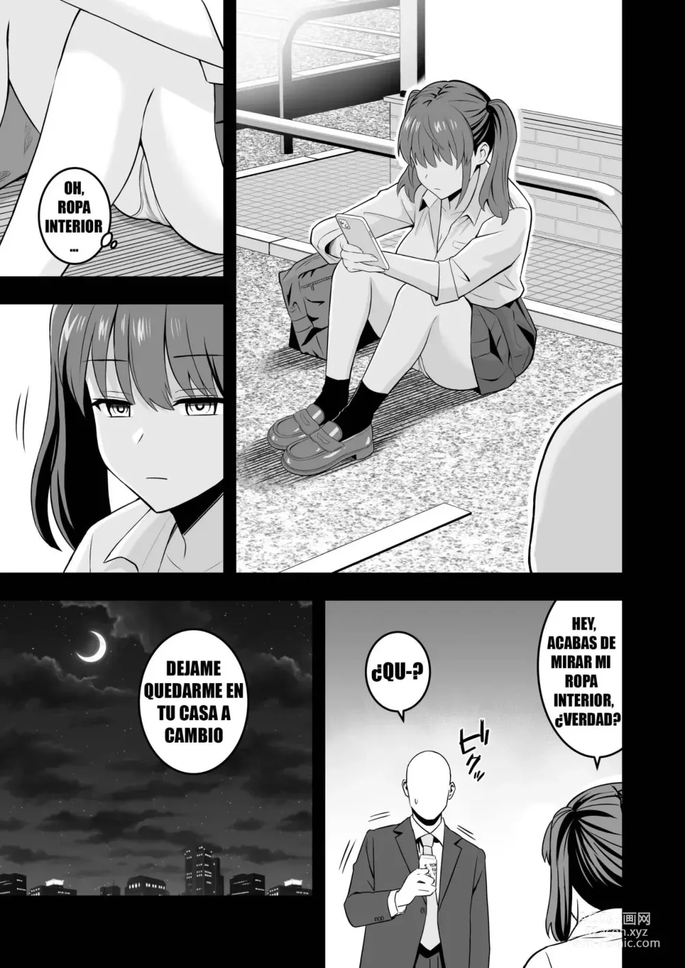 Page 5 of doujinshi Oji-san ni Tsugou ga Ii Bakunyuu Iede Gal