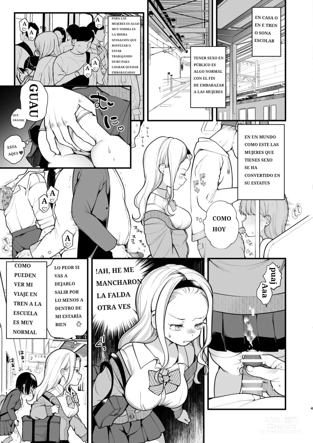 Page 3 of doujinshi Kozukuri Sex ga Gimuka shita Sekai