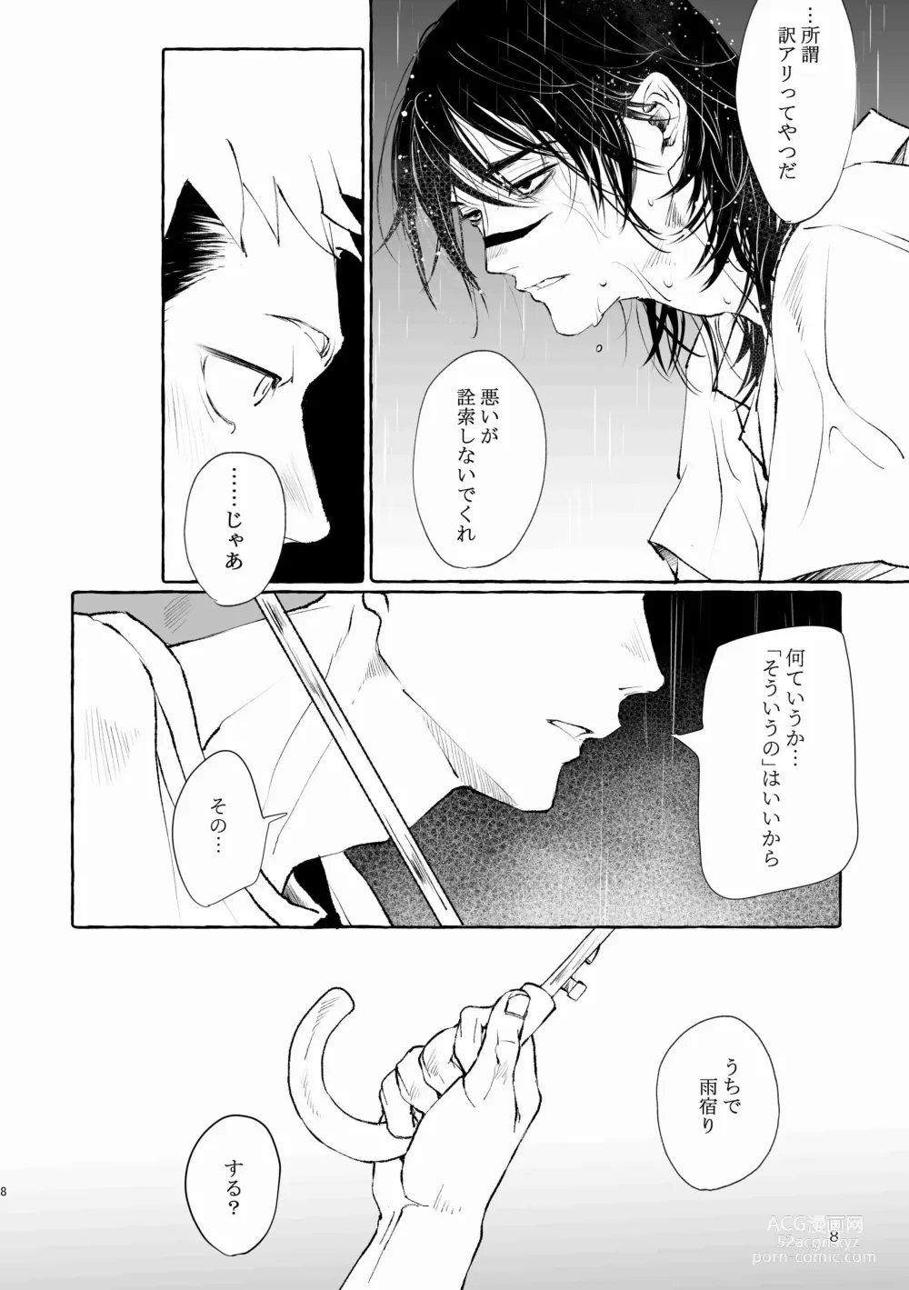 Page 8 of doujinshi Inryoku no Petrichor