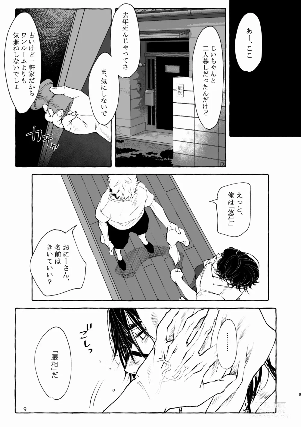 Page 9 of doujinshi Inryoku no Petrichor