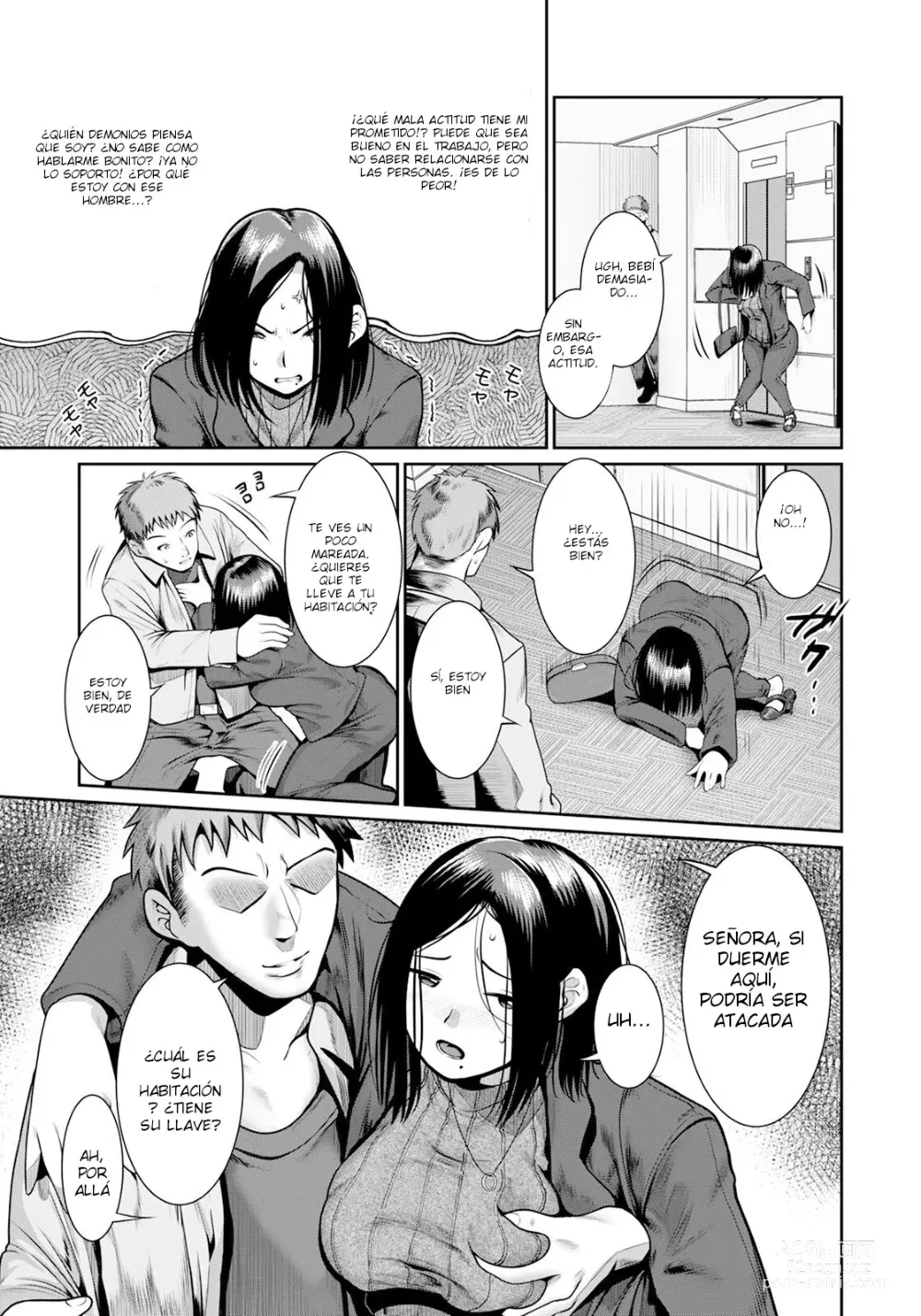 Page 3 of manga Konyaku Nettori Piston ~Bijin Kakarichou, Ochiru~