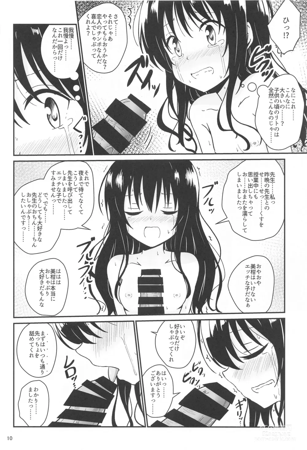 Page 9 of doujinshi Mikan no Ecchi na Hon