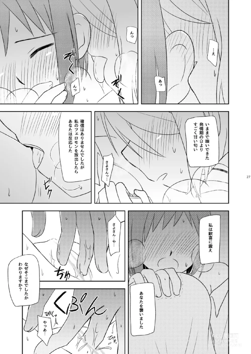 Page 29 of doujinshi Watashi Dake no