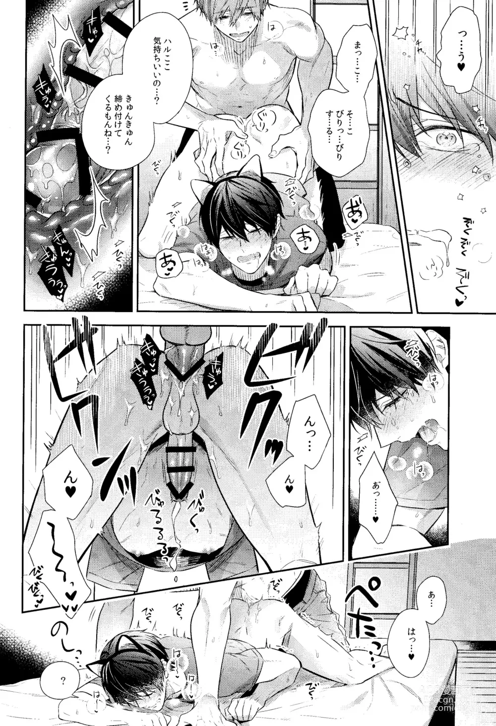 Page 23 of doujinshi Yakimochiyaki no Uchi no Neko