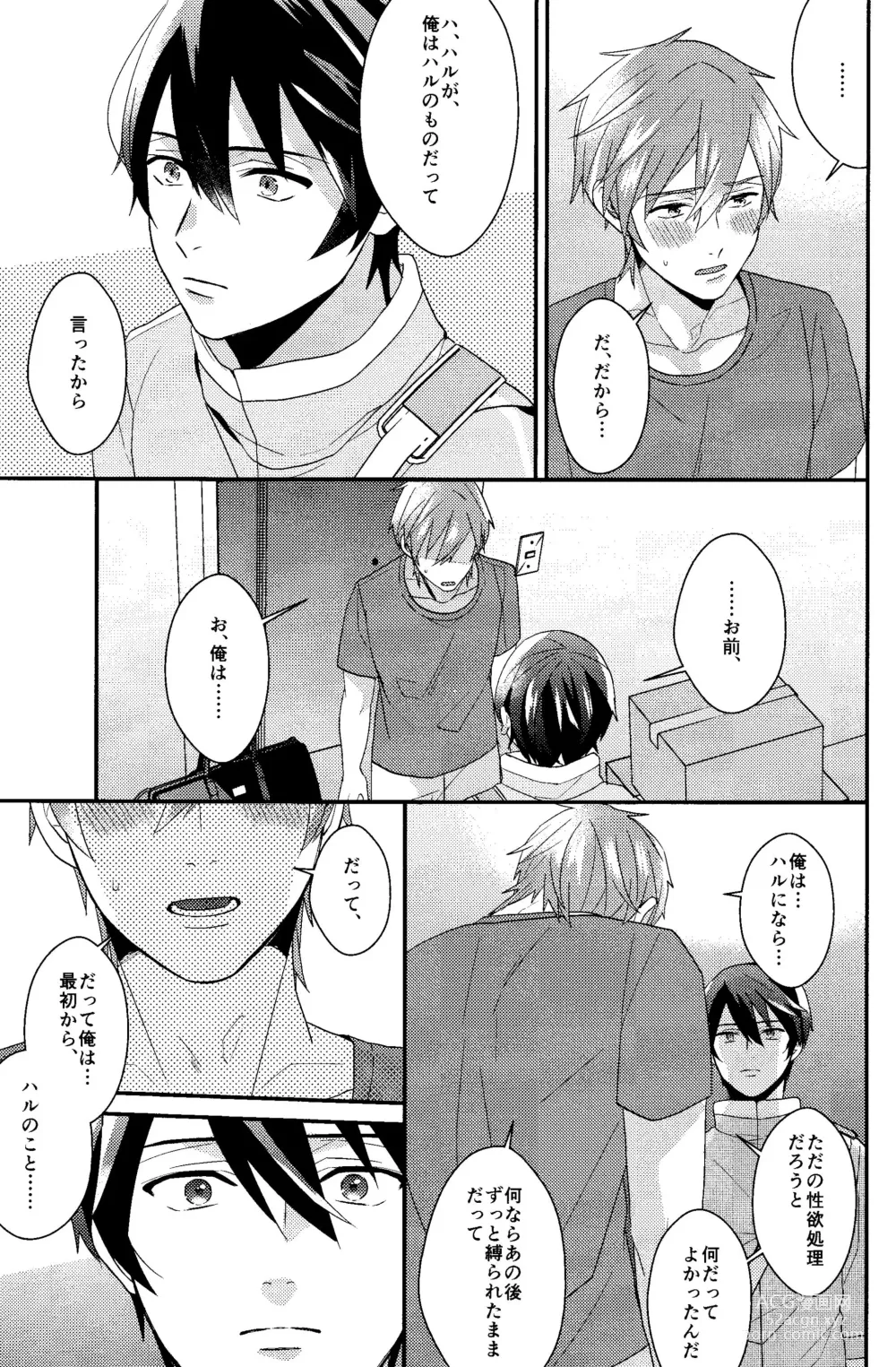 Page 27 of doujinshi Subete wa Saisho kara,