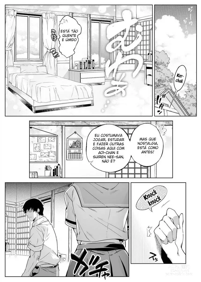 Page 14 of doujinshi Natsu no Yari Naoshi -Inaka to Hanare to Bijin Shimai-