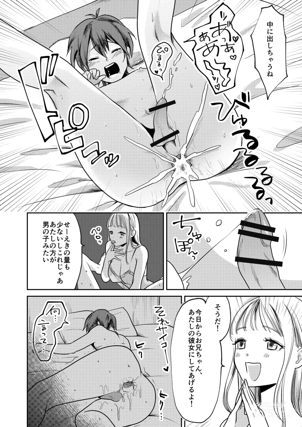 Page 10 of doujinshi Jyoseika Oniichan wo Kanojo ni Shichae!