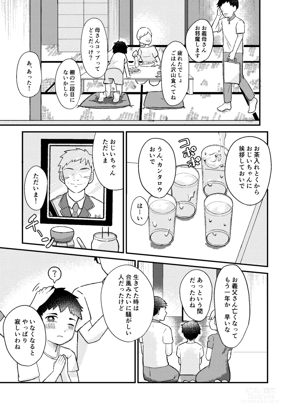 Page 4 of doujinshi Saigo no Natsuyasumi