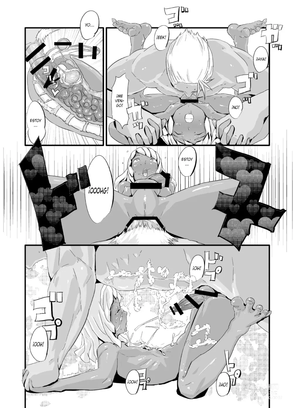 Page 20 of doujinshi Laura no Ketsu Ana Shugyou - Lauras Anal Sex Training