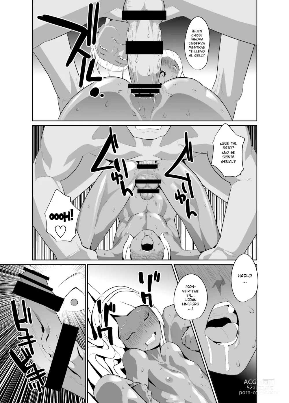 Page 31 of doujinshi Laura no Ketsu Ana Shugyou - Lauras Anal Sex Training