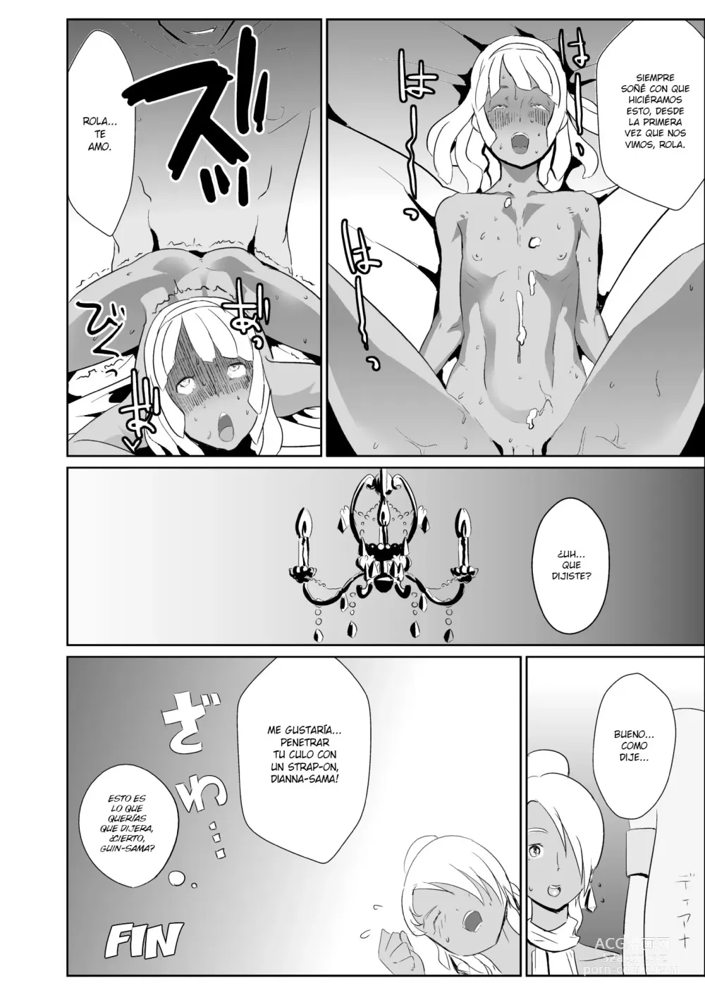 Page 10 of doujinshi Laura no Ketsu Ana Shugyou - Lauras Anal Sex Training