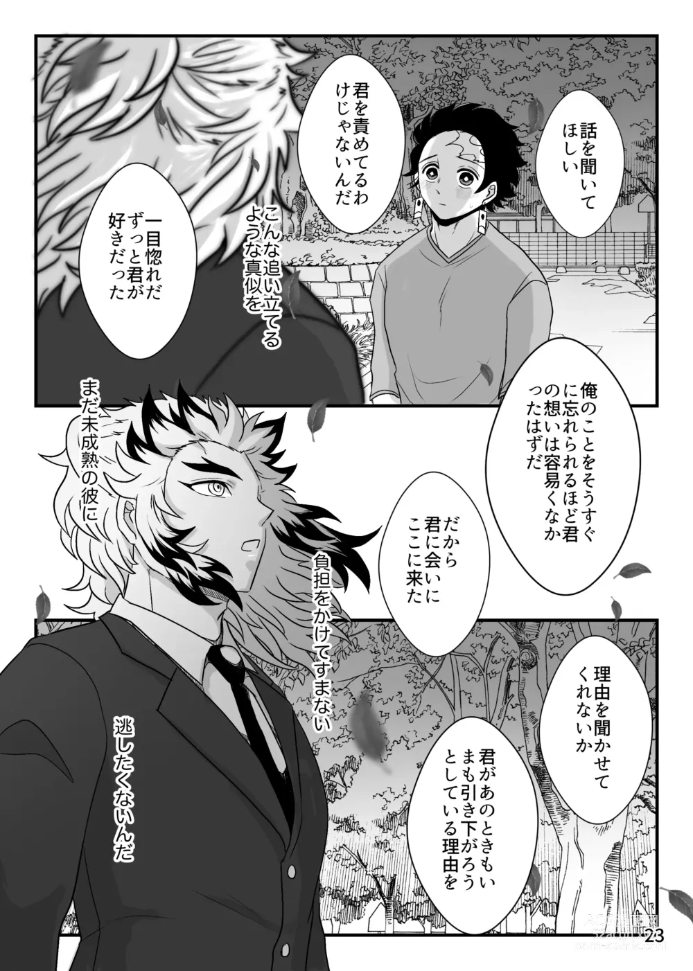 Page 23 of doujinshi Kono Gekijou o Shirazu ni
