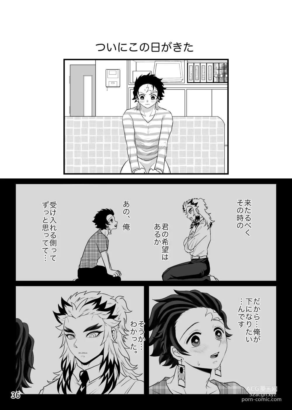 Page 36 of doujinshi Kono Gekijou o Shirazu ni