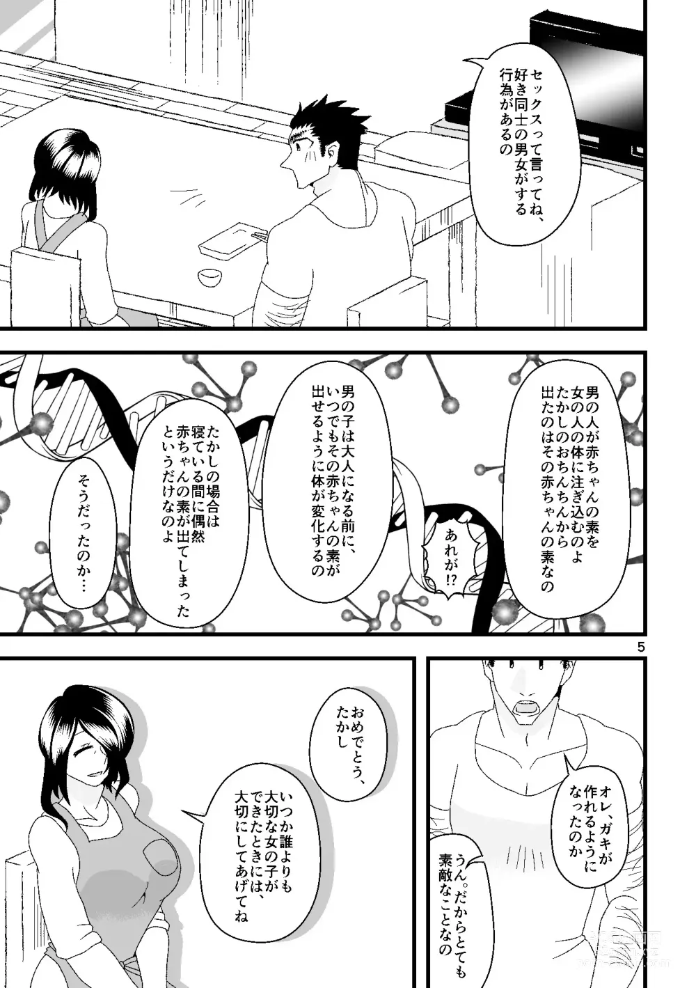 Page 6 of doujinshi Ichiban Shibori ni Nureru Hate