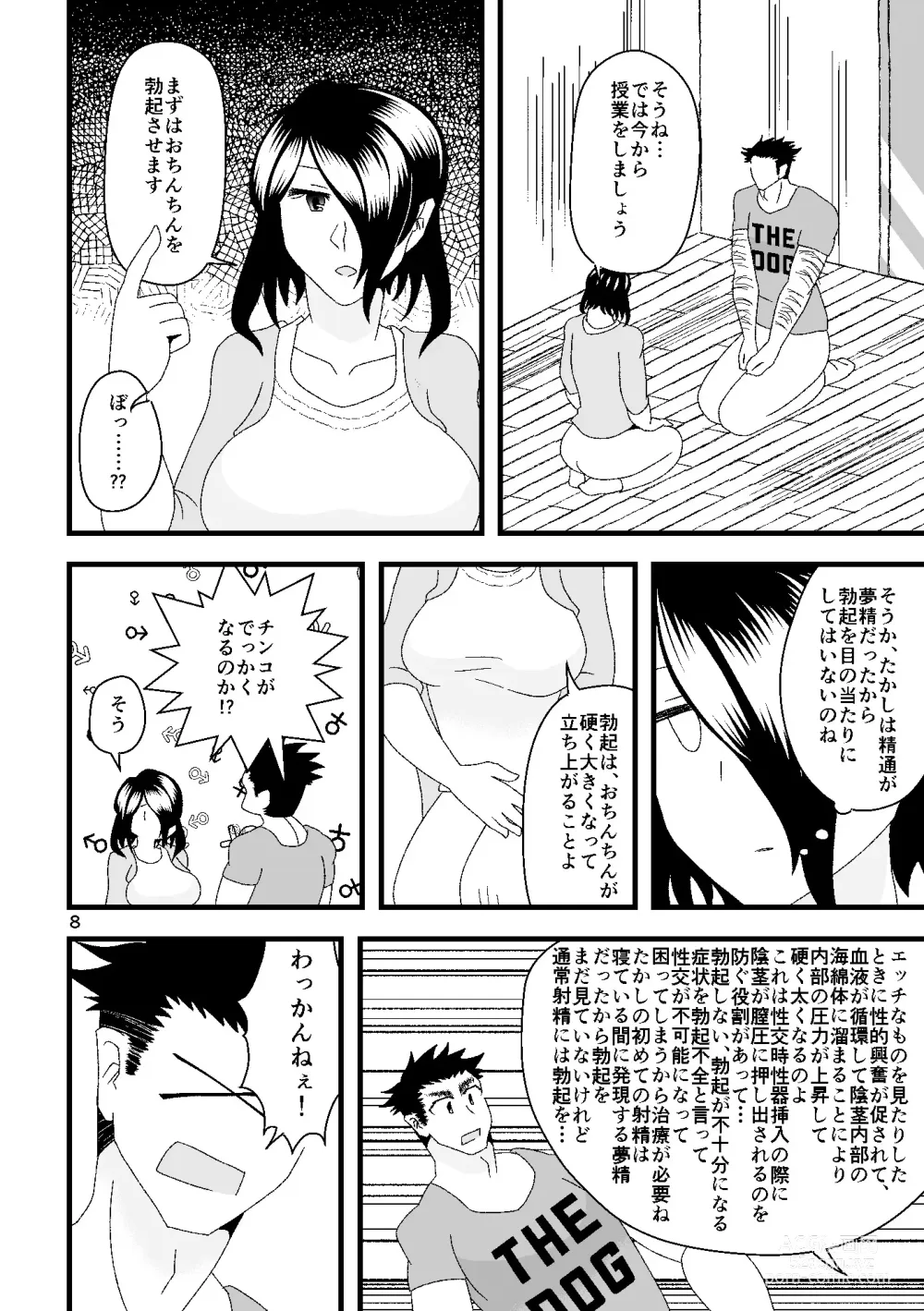 Page 9 of doujinshi Ichiban Shibori ni Nureru Hate