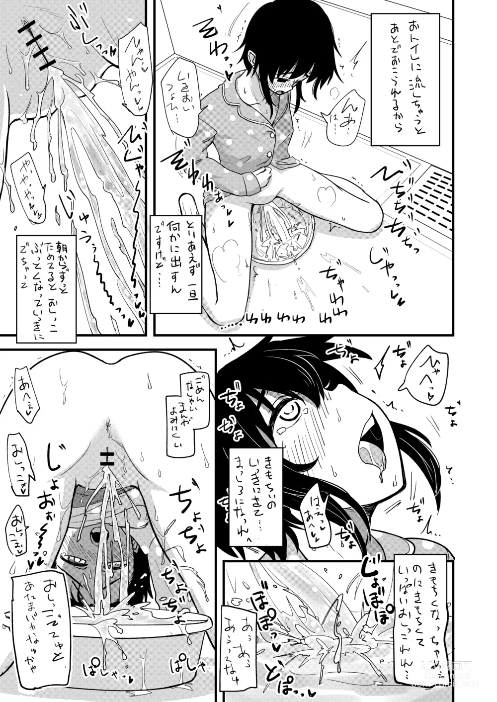 Page 8 of doujinshi Hosomichi no Oku - Mitsu