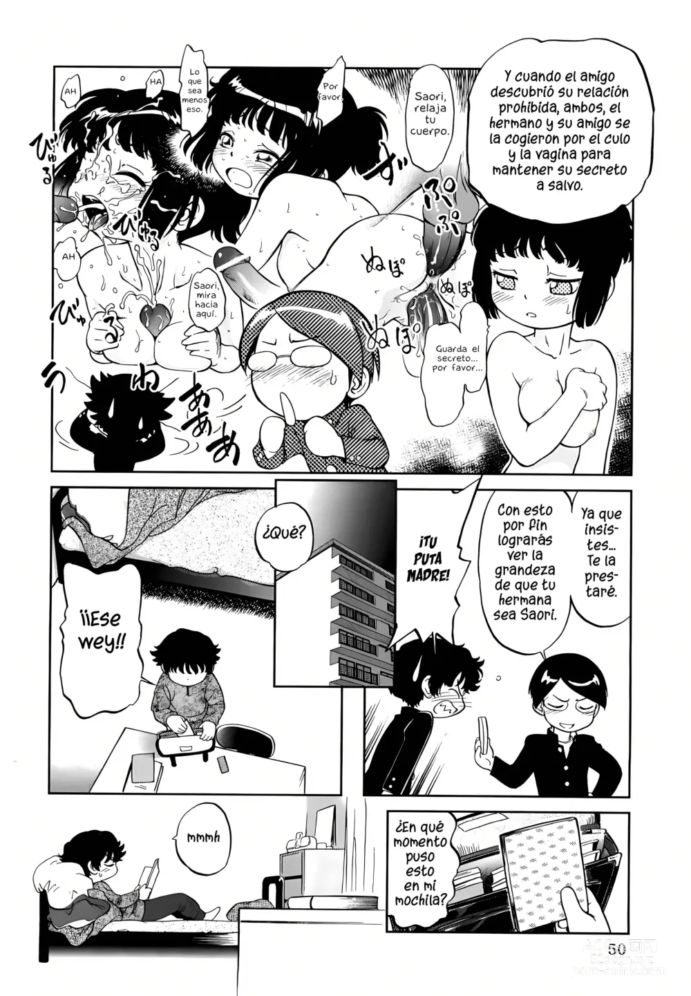 Page 6 of manga Lecciones confinadas de hermanos lascivos