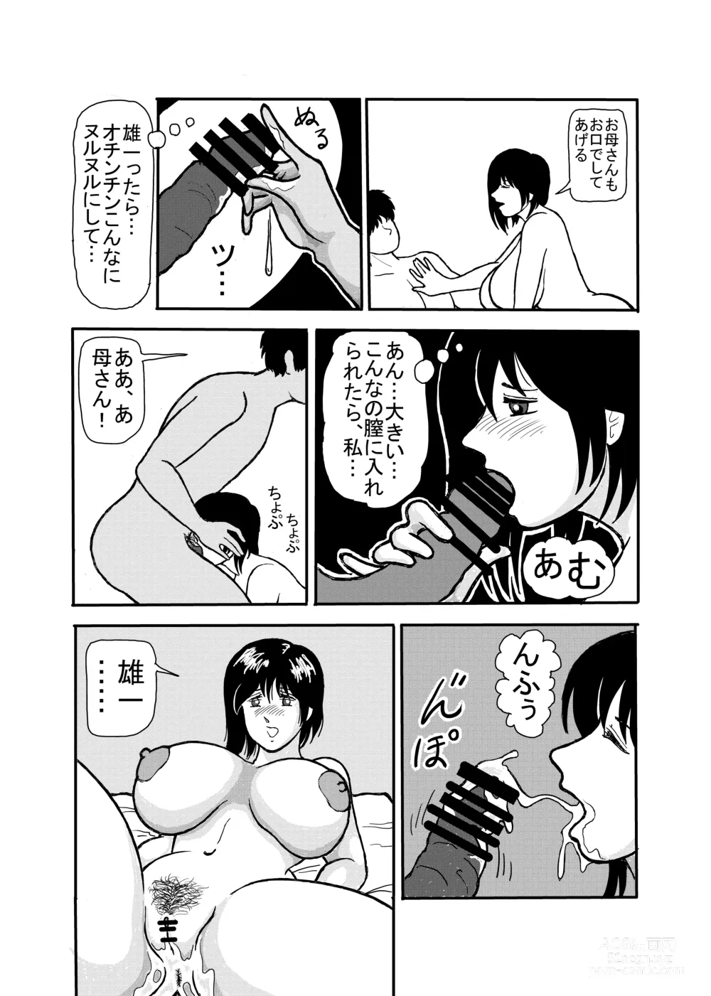 Page 25 of doujinshi 息子と二人きりで暮らすことになりました―初めての膣内射精―