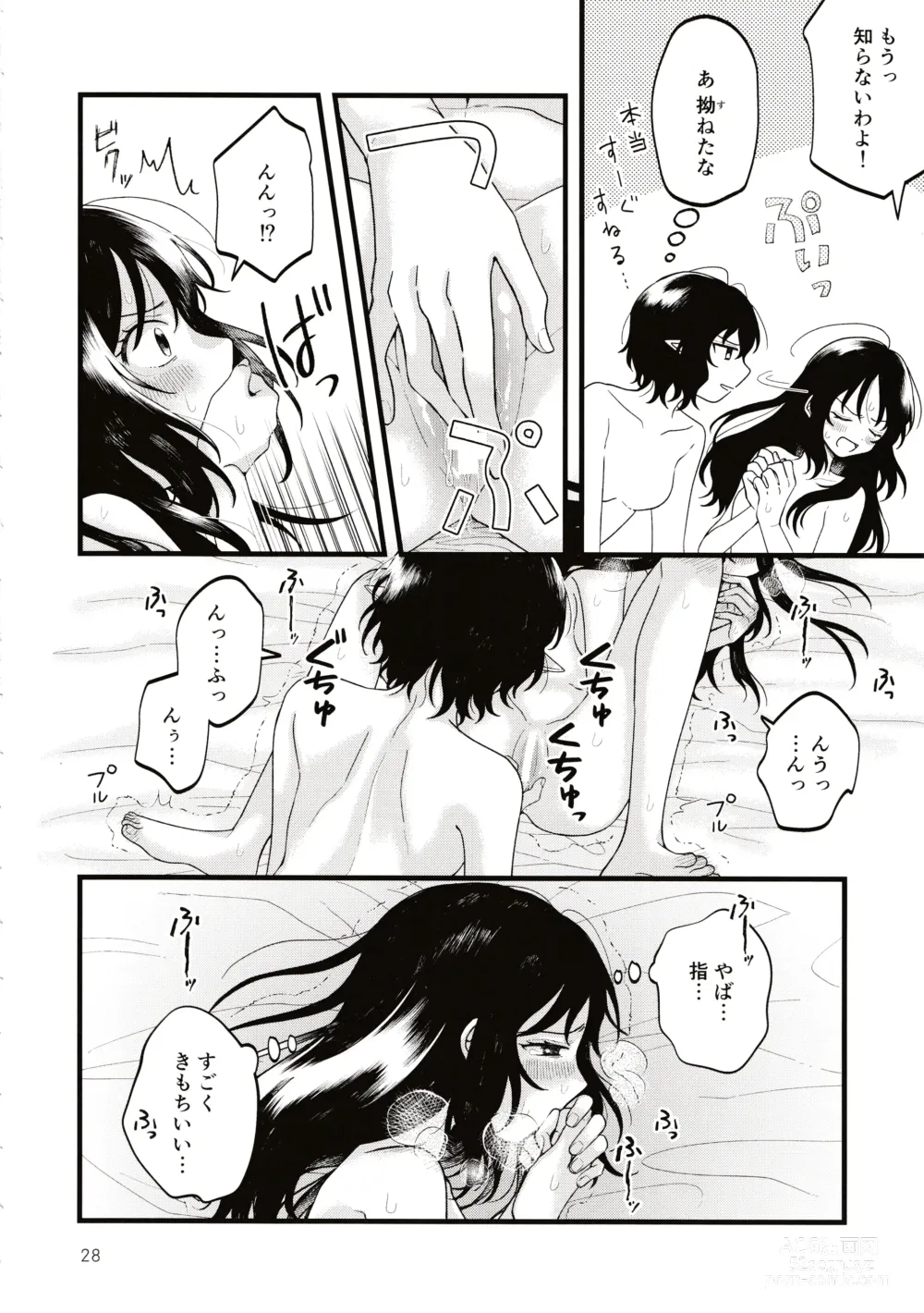 Page 27 of doujinshi Rubeus no Kankai