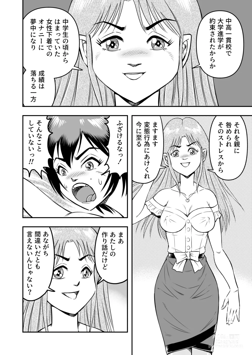 Page 4 of doujinshi Josou Shounen no Yakata