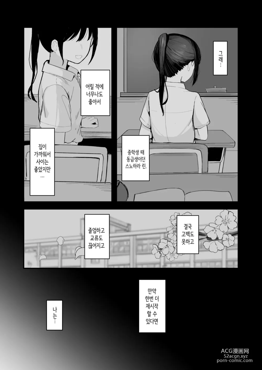 Page 5 of doujinshi 청춘을 재시작할 수 있다면 이번에야말로 좋아했던 동급생과 사귀어서 반드시 미친듯이 섹스하고 싶다.