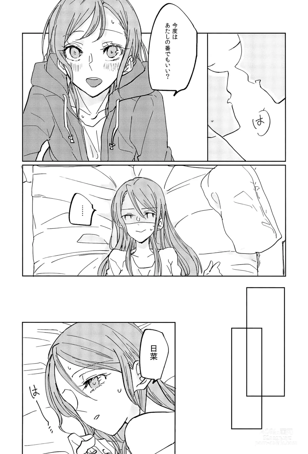 Page 26 of doujinshi Kiss yori Saki ni Dekirukoto