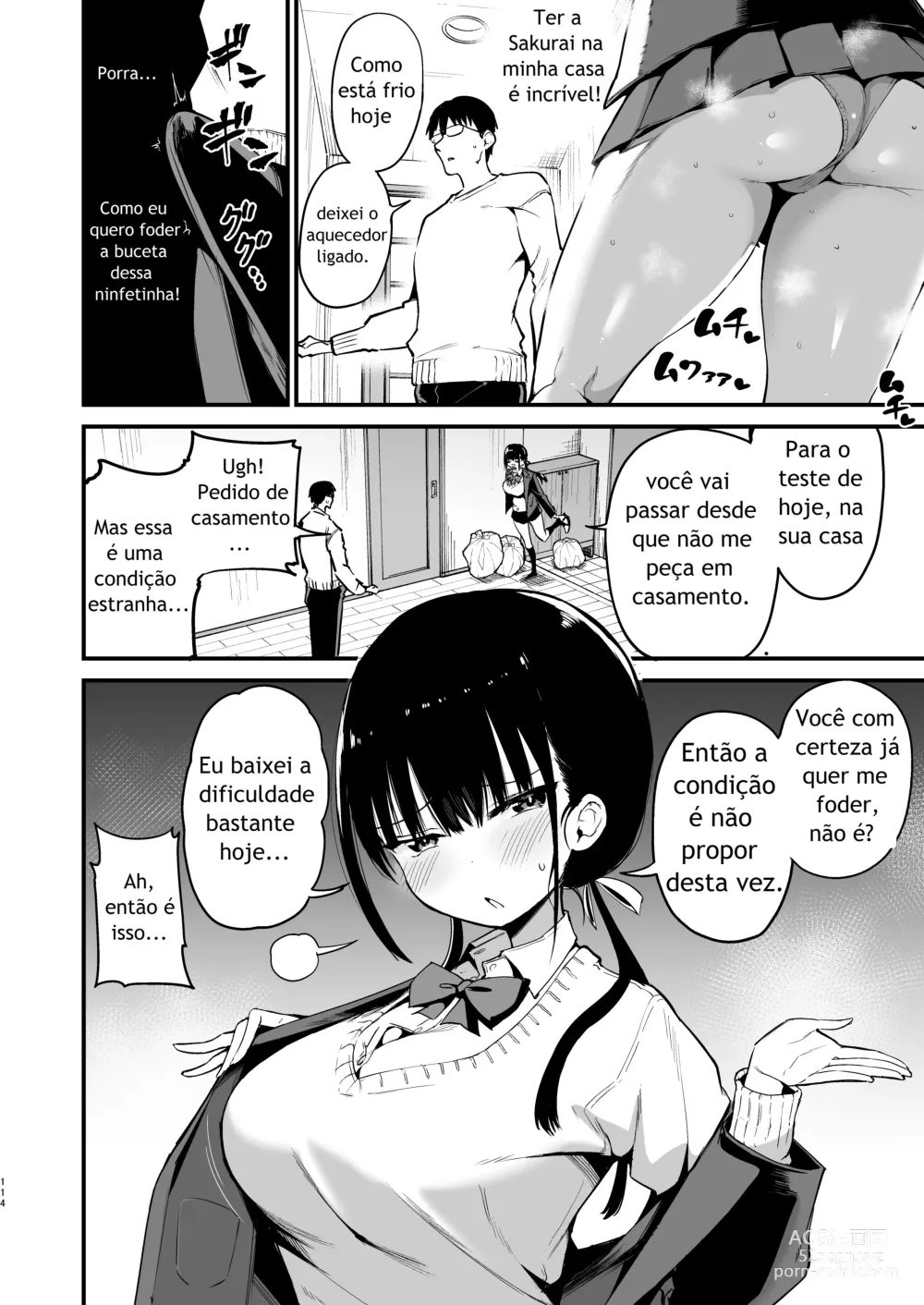 Page 110 of doujinshi Kanojo no Imouto ga Kyonyuu Mini Suka JK de Shouakuma-kei