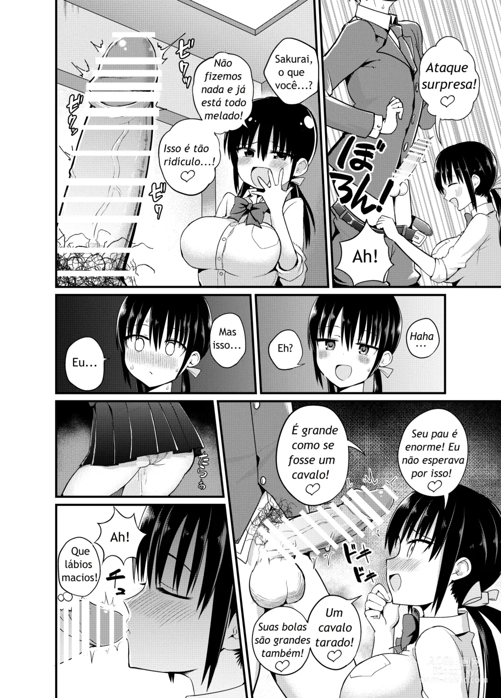 Page 12 of doujinshi Kanojo no Imouto ga Kyonyuu Mini Suka JK de Shouakuma-kei