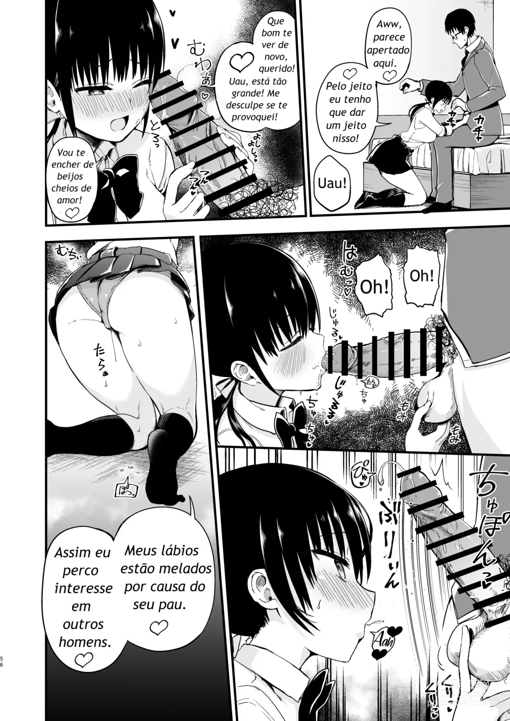 Page 54 of doujinshi Kanojo no Imouto ga Kyonyuu Mini Suka JK de Shouakuma-kei