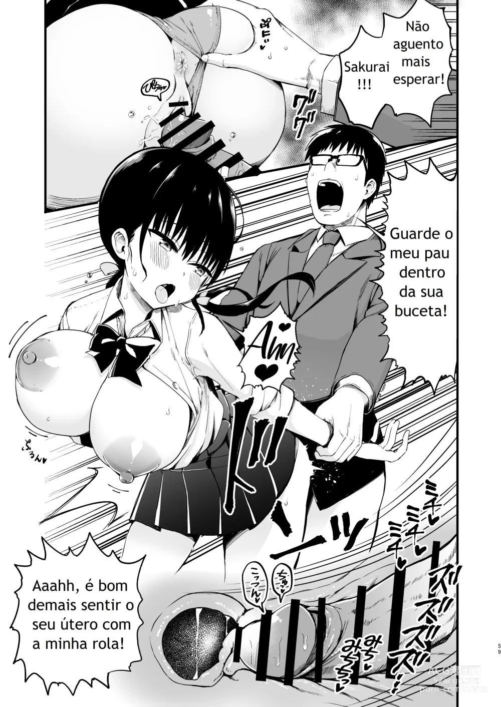 Page 57 of doujinshi Kanojo no Imouto ga Kyonyuu Mini Suka JK de Shouakuma-kei