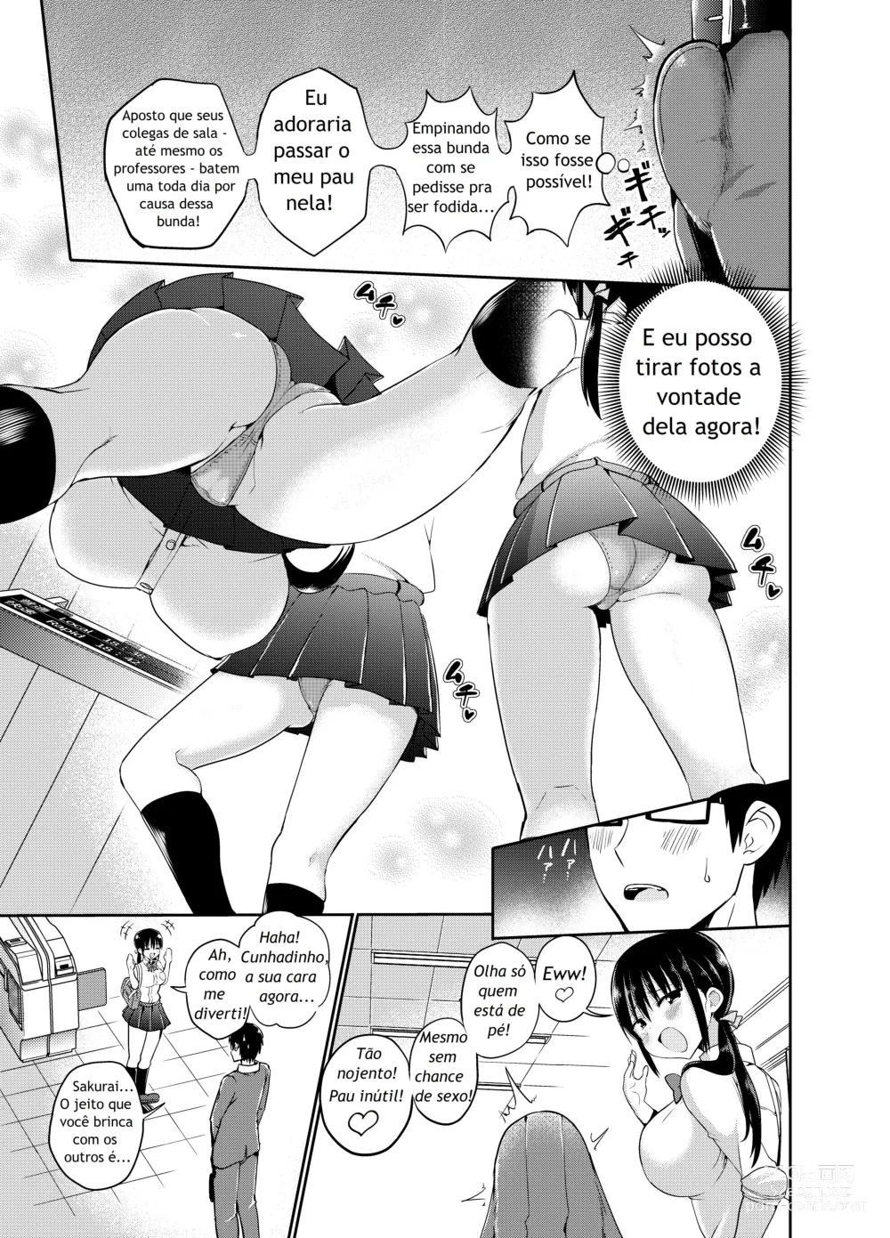 Page 9 of doujinshi Kanojo no Imouto ga Kyonyuu Mini Suka JK de Shouakuma-kei