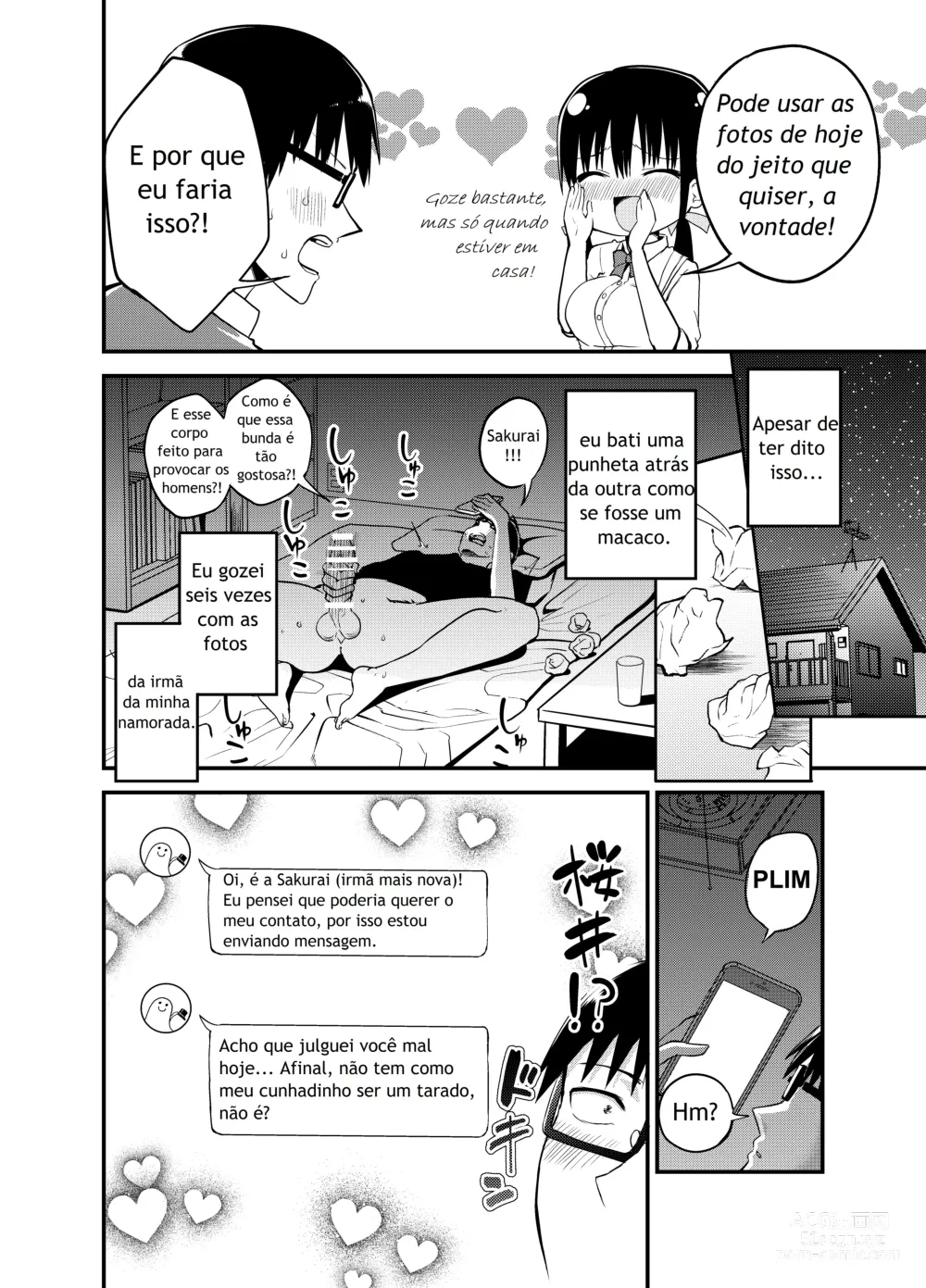 Page 10 of doujinshi Kanojo no Imouto ga Kyonyuu Mini Suka JK de Shouakuma-kei