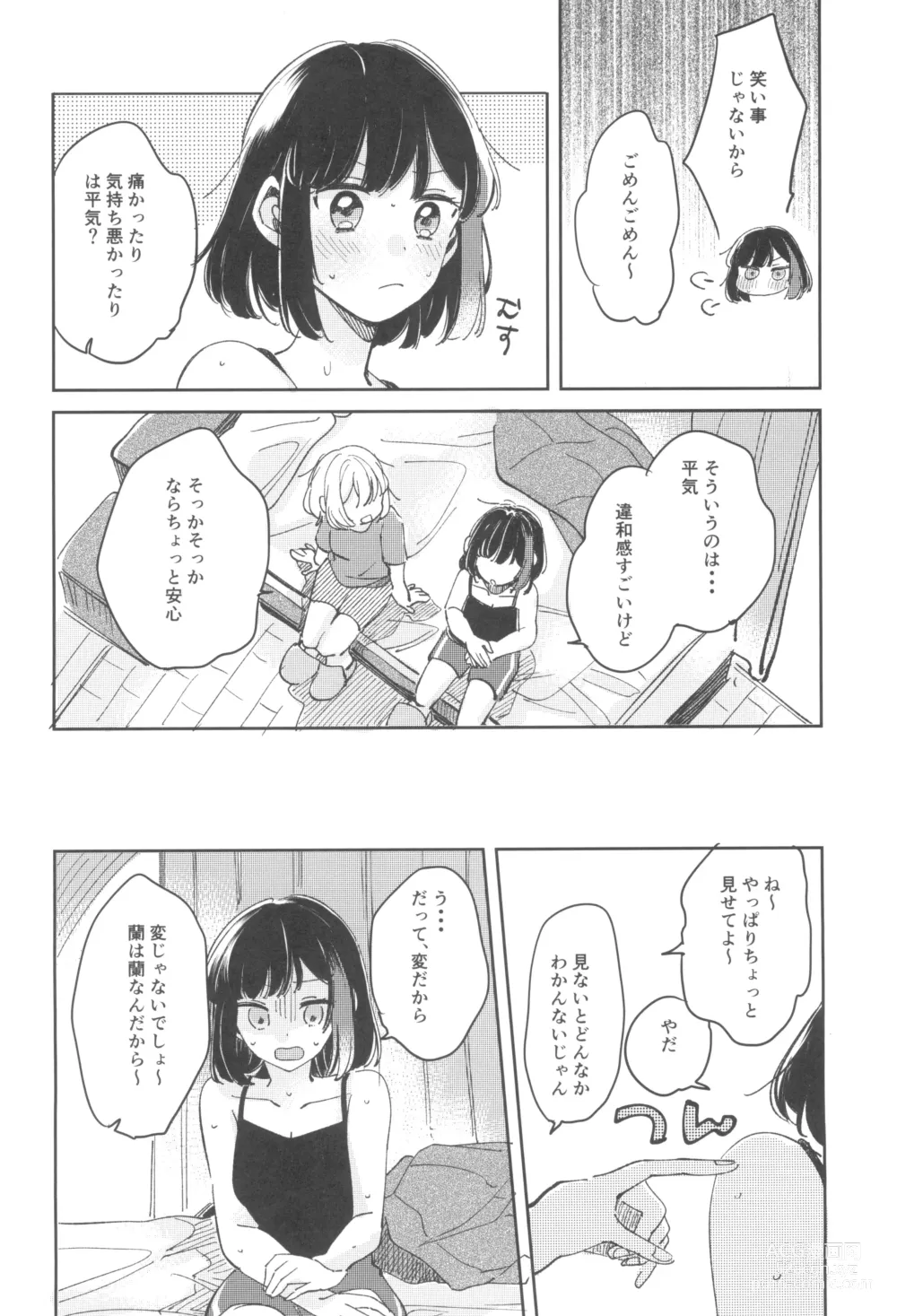 Page 10 of doujinshi secret dream panic
