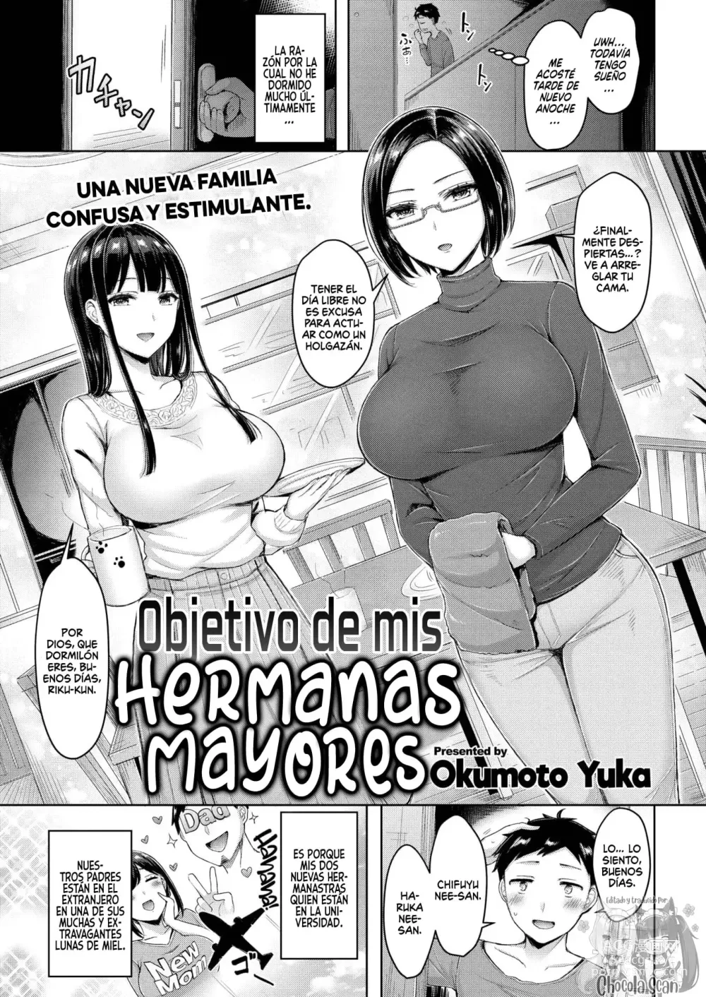 Page 1 of manga Objetivo de mis Hermanas Mayores