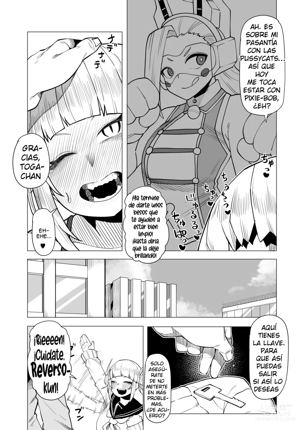 Page 2 of doujinshi Academia de Héroes & una Moralidad Invertida 11: ~Pixie-Bob~
