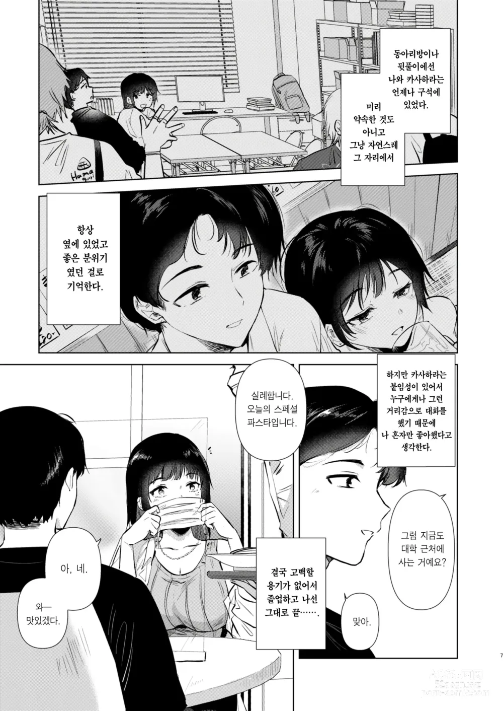 Page 7 of doujinshi 선배, 내일 한가하세요? (decensored)