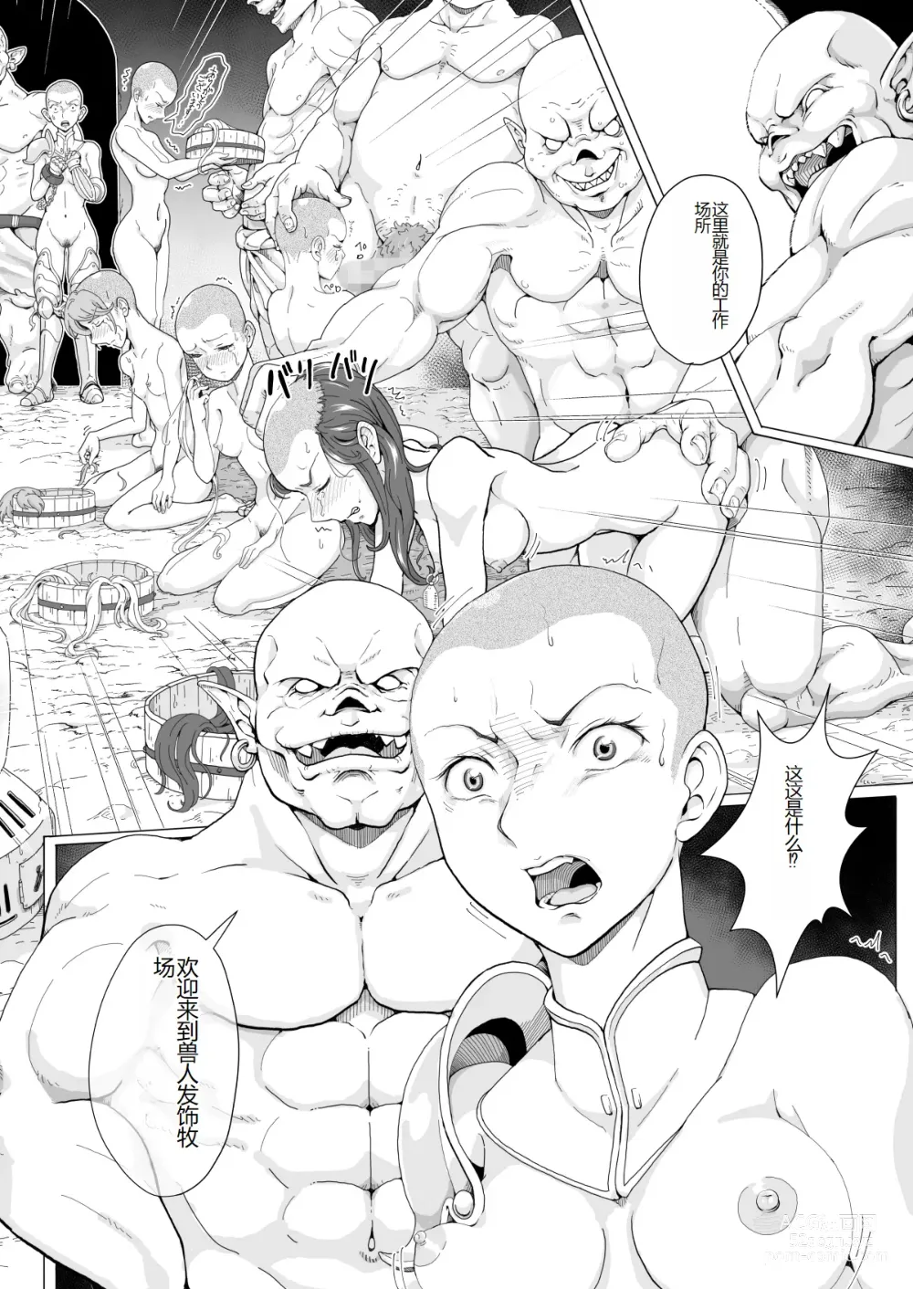 Page 14 of doujinshi Onna Kishi Ryoujoku Teihatsu