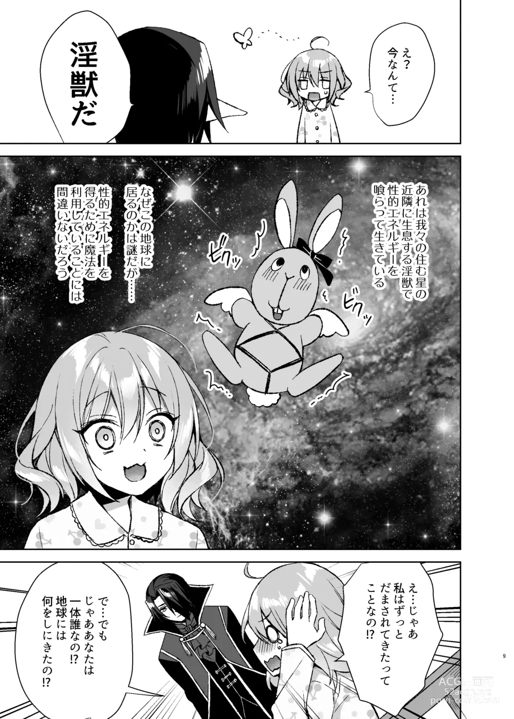Page 8 of doujinshi Mahou Shoujo Milky Milk ~Mahou Shojo Soushitsu Hen~
